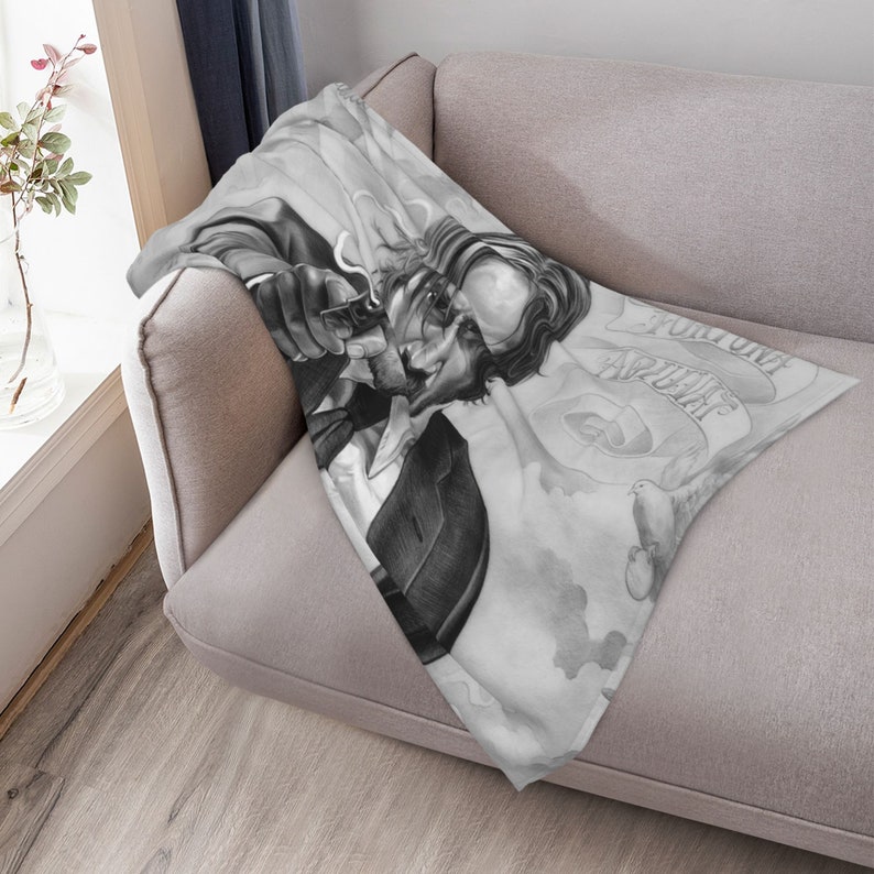 Personalized John Wick Quilt Blanket - Suitable for Home Decoration and Sofa Blanket - Image 4