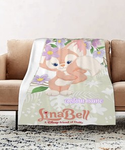 Personalized LinaBell Quilt Blanket Bedding Set for Sofa and Bedroom Decor