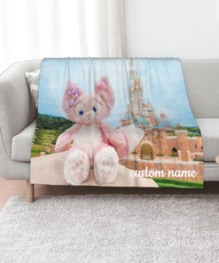 Personalized LinaBell Quilt Blanket Set - Great Gifts for Family and Home Decoration