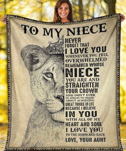 Personalized Lion King Family Quilt Blanket Bedding Set - Unique Gift for Kids, Home Decoration