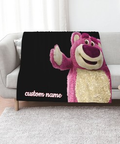 Personalized Lotso Quilt Blanket Set - Home Decoration