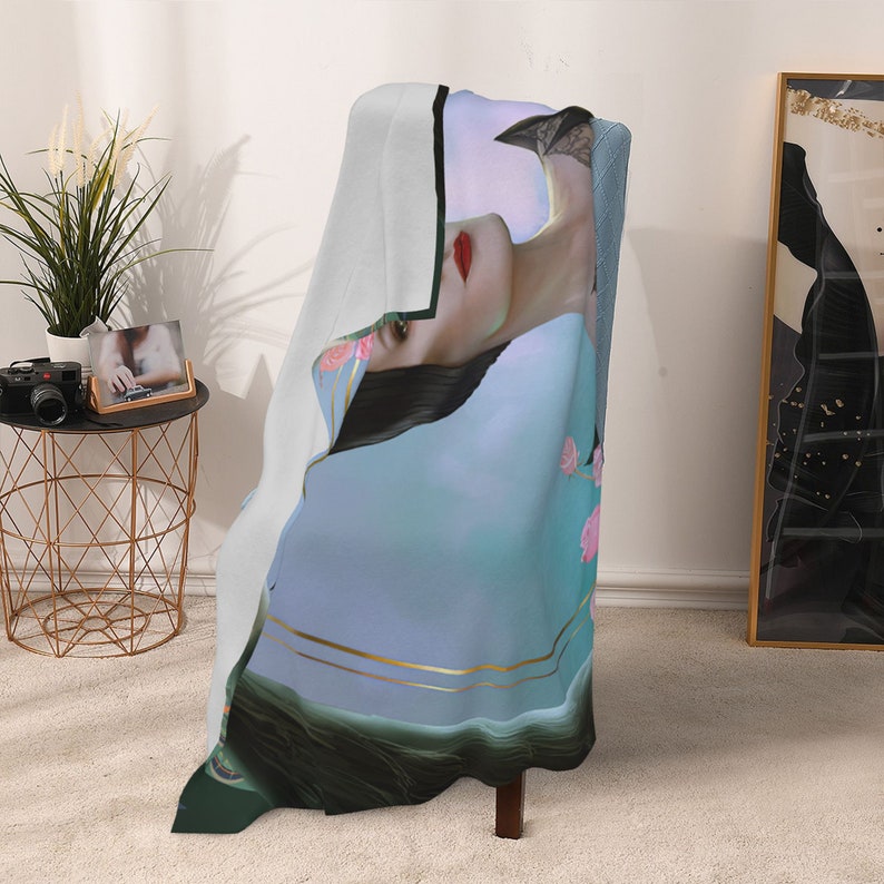 Personalized Maleficent Mistress of Evil Quilt Blanket - Great Gifts for Family and Home Decoration - Image 4