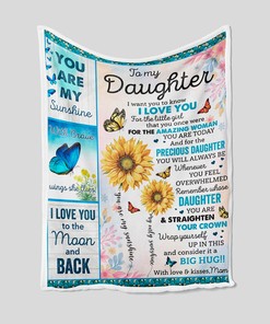Personalized Mom Blanket for Girls - Bedroom Decor