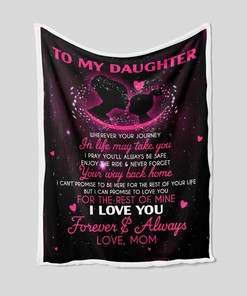 Personalized Mom Quilt Blanket - Great Gifts for Family
