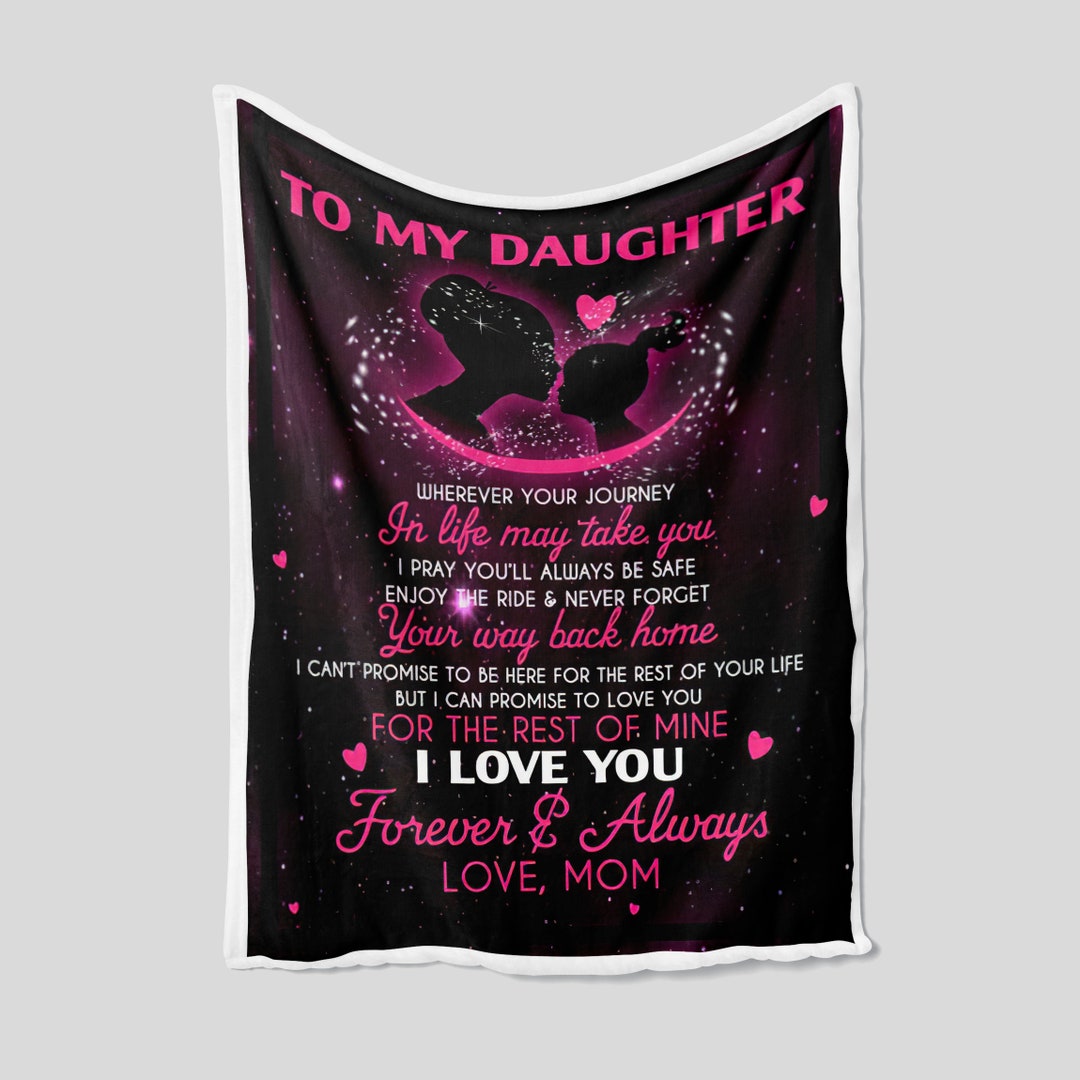 Personalized Mom Quilt Blanket - Great Gifts for Family
