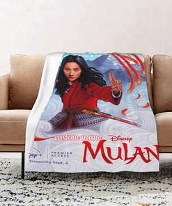 Personalized Mulan Quilt Blanket - Great Gifts for Family and Home Decoration