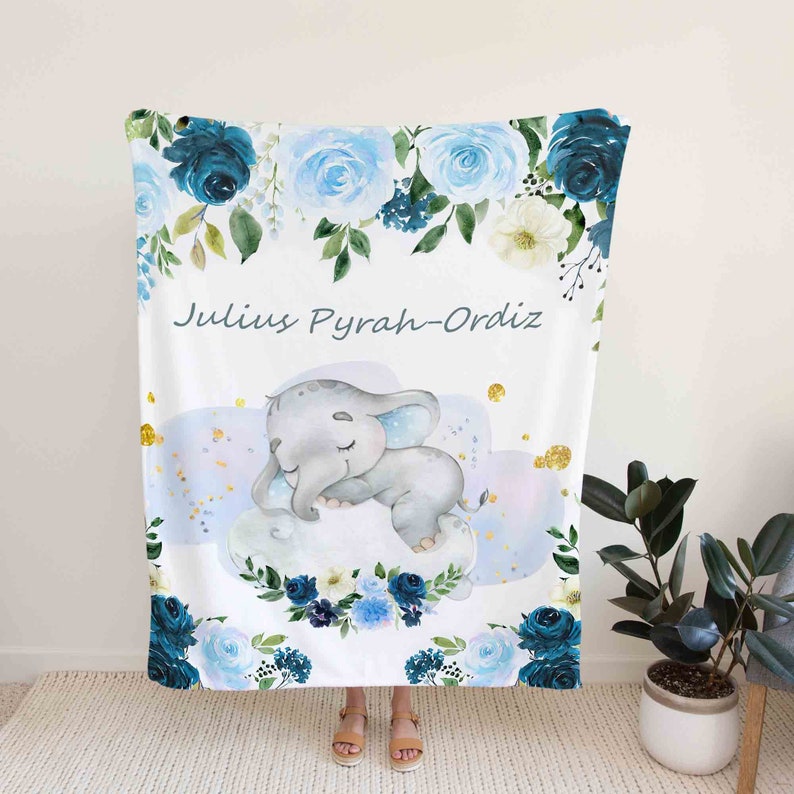 Personalized Name Quilt Blanket - Great for Home Decoration - Image 2