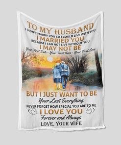 Personalized Old Couple Quilt Blanket - Great Gifts for Family and Home Decoration