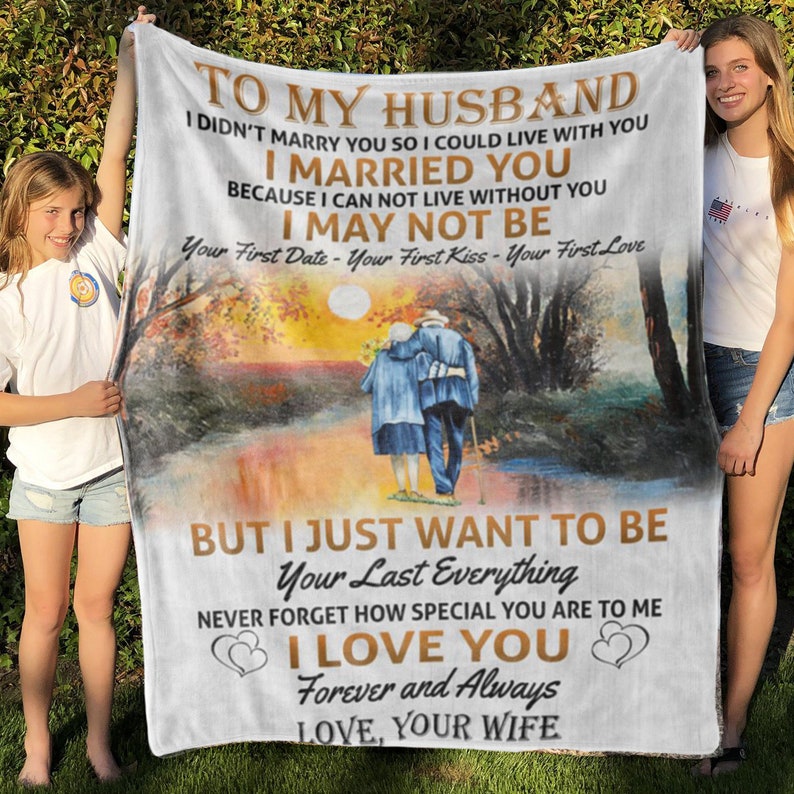 Personalized Old Couple Quilt Blanket - Great Gifts for Family and Home Decoration - Image 2