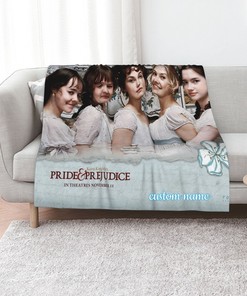 Personalized Pride and Prejudice Quilt Bedding Set Blanket - Home Decoration