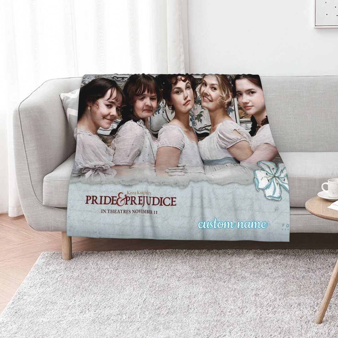 Personalized Pride and Prejudice Quilt Bedding Set Blanket - Home Decoration