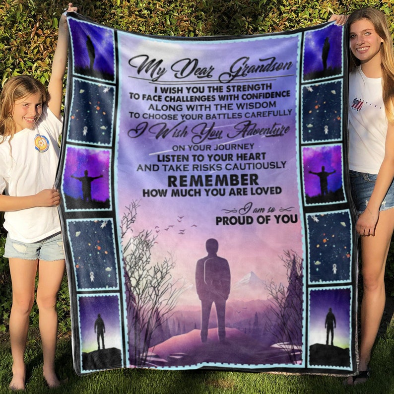Personalized Quilt Bedding Set Blanket for Grandparents - Perfect for Home Decoration and Family Blanket - Image 2