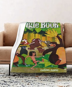 Personalized The Jungle Book Quilt Blanket - Great Gifts for Family