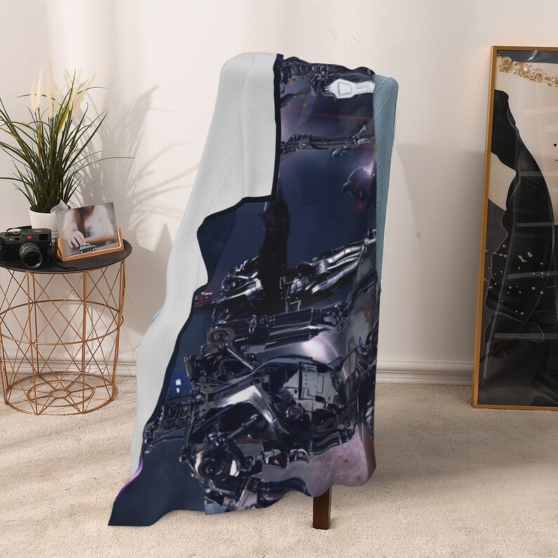 Personalized The Terminator Quilt Blanket - Great Gifts for Family and Home Decoration - Image 4