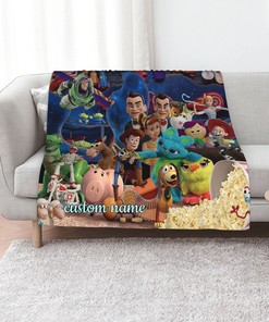 Personalized Toy Story Quilt Bedding Set Blanket - Bedroom Decor