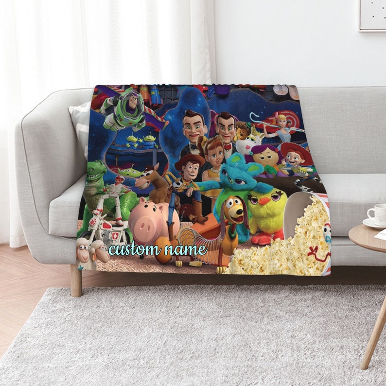 Personalized Toy Story Quilt Bedding Set Blanket - Bedroom Decor - Image 2