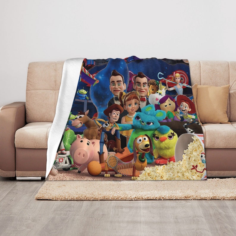 Personalized Toy Story Quilt Bedding Set Blanket - Bedroom Decor - Image 3