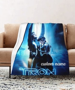 Personalized Tron Legacy Quilt Bedding Set Blanket - Ideal for Home Decoration and Picnic