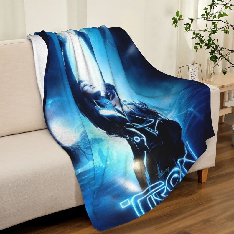 Personalized Tron Legacy Quilt Bedding Set Blanket - Ideal for Home Decoration and Picnic - Image 4