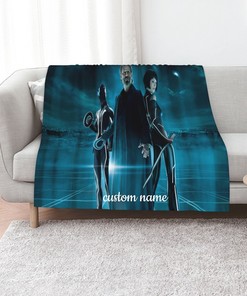 Personalized Tron Legacy Quilt Blanket Bedding Set for Home Decoration - Great Gifts for Family