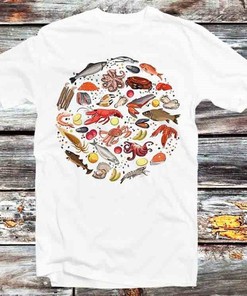 Pescatarian Vegetarian Vegan Diet Tee - Healthy and Cool Gift for Manga Fans