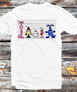 Pink Panther Mugshot Vintage Retro Cool Gift T-Shirt - Perfect for Fans