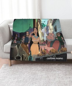 Pocahontas II Journey to a New World Quilt Bedding Set with Custom Name - Great Gifts for Family