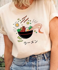 Ponyo Ramen T-Shirt, Hoodie, Sweatshirt - Vintage Ghibli Anime Tee