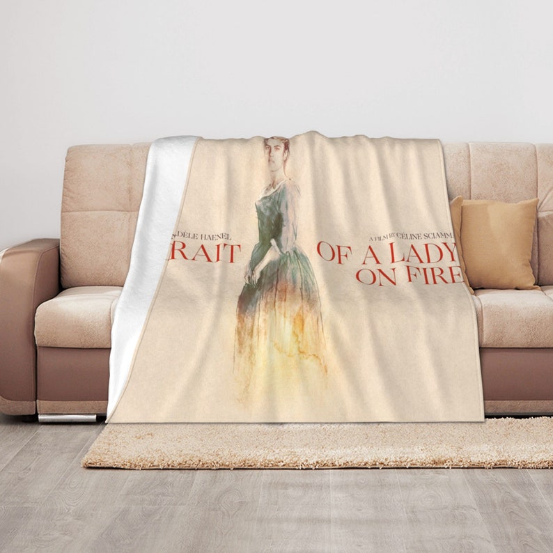 Portrait De La Jeune Fille En Feu Personalized Quilt Bedding Set - Great Gifts for Family and Home Decoration - Image 3