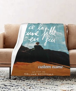 Portrait De La Jeune Fille En Feu Personalized Quilt Blanket Bedding Set - Great Gifts for Family and Home Decoration