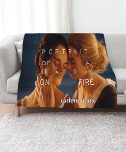 Portrait De La Jeune Fille En Feu Quilt Bedding Set Blanket: Perfect for Home Decoration and Bedroom Decor