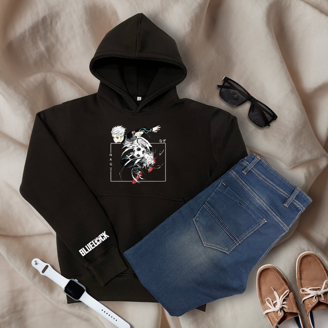 Premium Quality Nagi Football Anime Hoodie for Fans