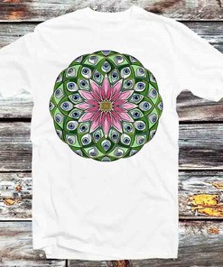 Psychedelic Cactus Mescaline Eyes T-Shirt - Cool Gift For Anime Lovers