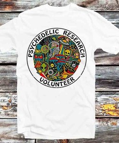Psychedelic Research Volunteer Terence T-Shirt - Magic Mushroom Sweatshirt for Anime Fans