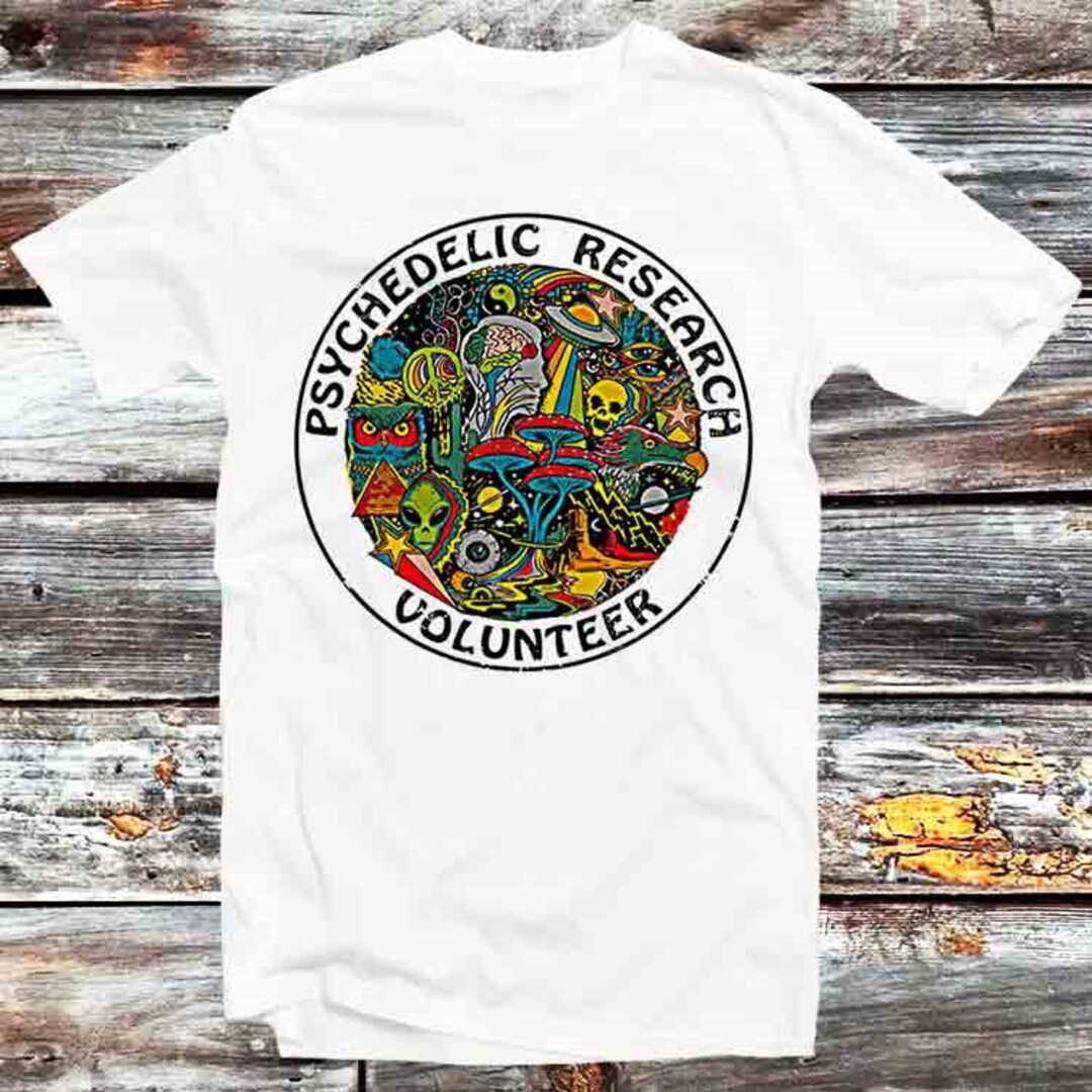 Psychedelic Research Volunteer Terence T-Shirt - Magic Mushroom Sweatshirt for Anime Fans
