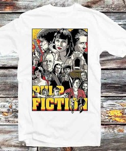 Pulp Fiction Tarantino Tee - Cool Vintage Style Gift for Fans
