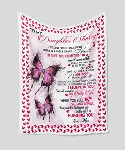 Quilt Bedding Set with Personalized Name for Daughter - Perfect for Bedroom Decor