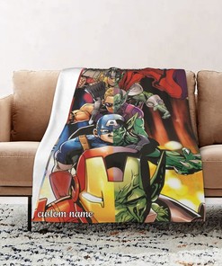 Quilt Blanket Secret Invasion Game Series for Home Decoration and Picnic - Great Gifts for Family