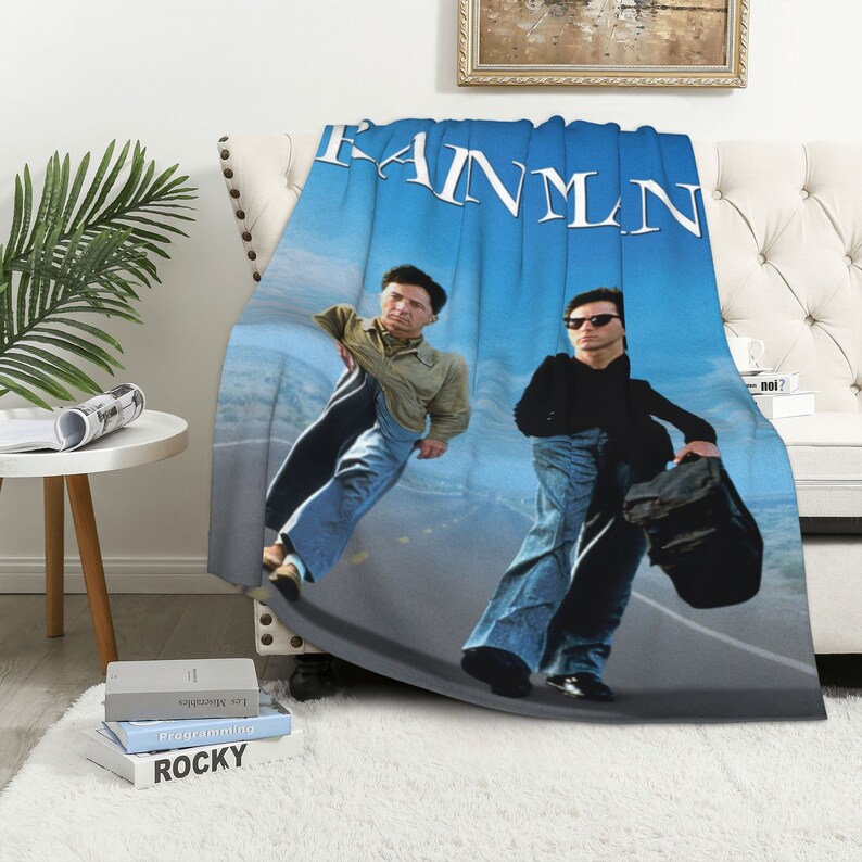 Rain Man Personalized Quilt Blanket Set - Great for Bedroom Decor, Sofa Blanket, Family Gifts - Image 3