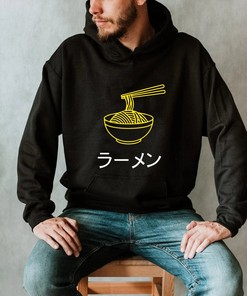 Ramen Hoodie - Japanese Aesthetic Foodie Noodle - Unisex Anime Sweatshirt