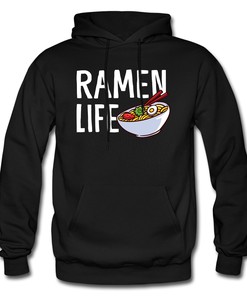 Ramen Hoodie, Sweatshirt and Tee - Japanese Food Lover Apparel for Noodles Fans