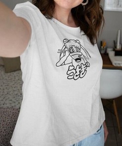 Ramen Sailor Moon Aesthetic Shirt - Japanese Anime Clothing - Kawaii Harajuku Tee - Pink Apparel - Fan Gift