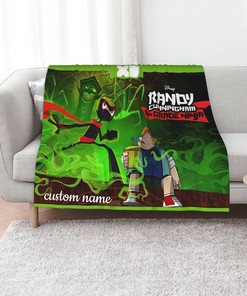 Randy Cunningham Customized Quilt Bedding Set - Ideal for Kids Bedroom Decor and Sofa Blanket