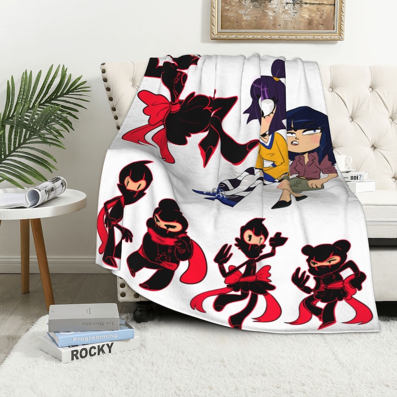 Randy Cunningham Quilt Bedding Set Blanket: Personalize Your Name for Living Room Decoration - Image 3