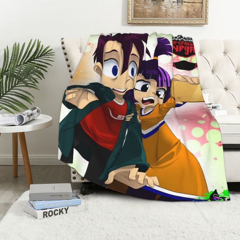Randy Cunningham Quilt Bedding Set Blanket for Bedroom Decor - Perfect Gifts for Family - Image 3