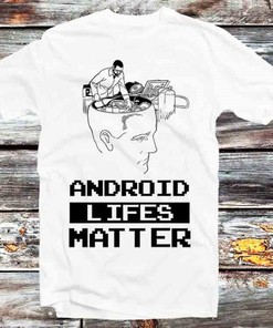 Retro Android Brainstorm Tee - Ideal Fan Gift for Tech and Sci-Fi Lovers