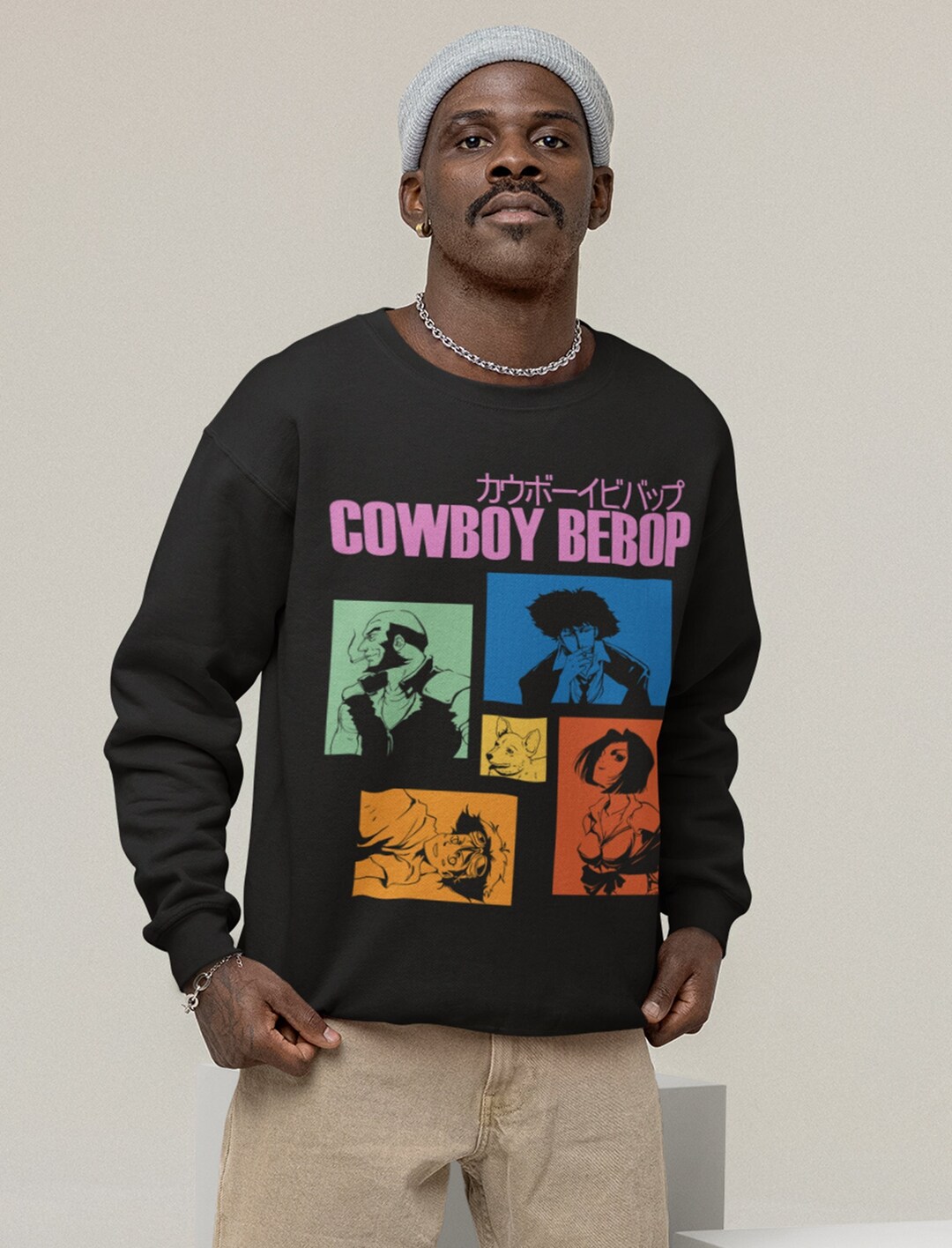 Retro Anime Sweater - Unisex Vintage Anime and Manga Lovers Sweatshirt, Classic Tshirt, Aesthetic Clothing Merchandise