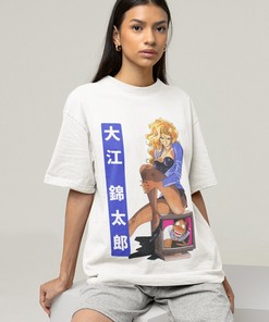 Retro Golden Boy Anime Tee for Fans - Madame President Waifu Shirt