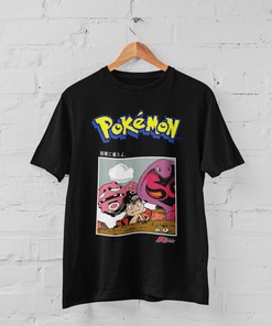 Retro Pixel Art Rocket-Inspired Graphic Tee - Awesome Anime Shirt for Fans