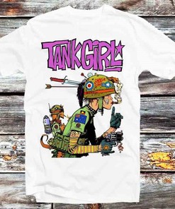 Retro Tank Girl Feminist Surfst Charlie Don't Shirt - Cool Anime Gift Idea for Feminists